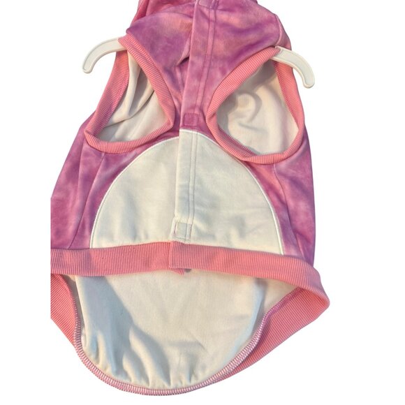 Squishmallows Lola Unicorn Pet Dog Hoodie Costume Tie Dye Purple Sz Medium NWT - Picture 4 of 5